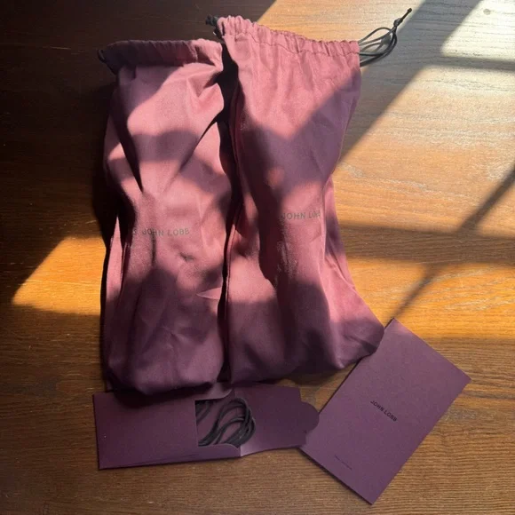 John Lobb Taunton Cap Toe Leather Oxfords - Picture 8 of 9